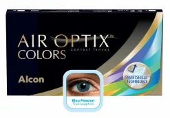 AIR OPTIX COLORS 2L Blue True Sapphire - Bleu Passion