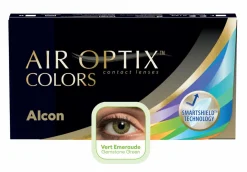 AIR OPTIX COLORS 2L Gemstone Green - Vert Emeraude