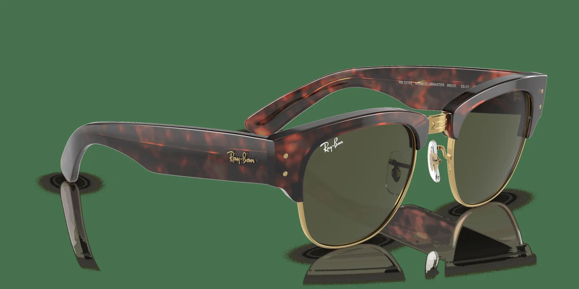 RAY-BAN Mega Clubmaster RB0316S 990/31