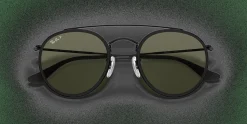 RAY-BAN Round Double Bridge RB3647N 002/58