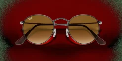 RAY-BAN Round Flat Lenses RB3447N 004/51